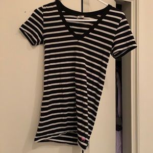 Striped shirt. Soft as heck.